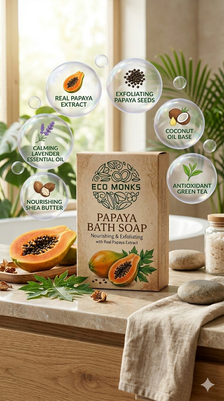 Papaya Bath Soap